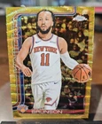 2025-26 Topps Chrome Jalen Brunson #101 Gold Wave Refractor /50