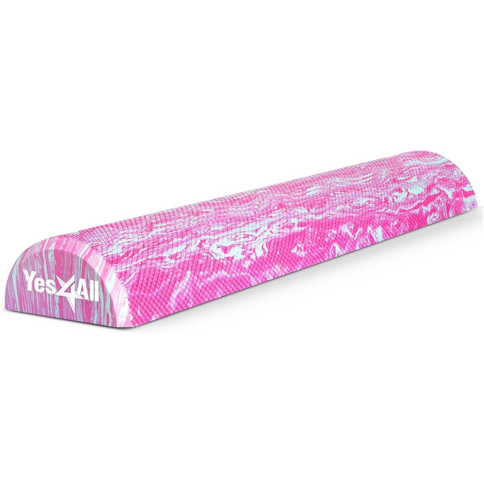 Yes4All EVA Firm Half Round Foam Roller for Exercise, 36 Inch, (Open Box)