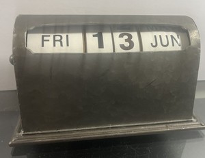 Ashland Fall Decor 8 1/4” Perpetual Desk Calendar