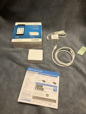 Lutron Caseta Smart Lighting Smart Hub for Light Bulbs/L-BDG2-WH - White