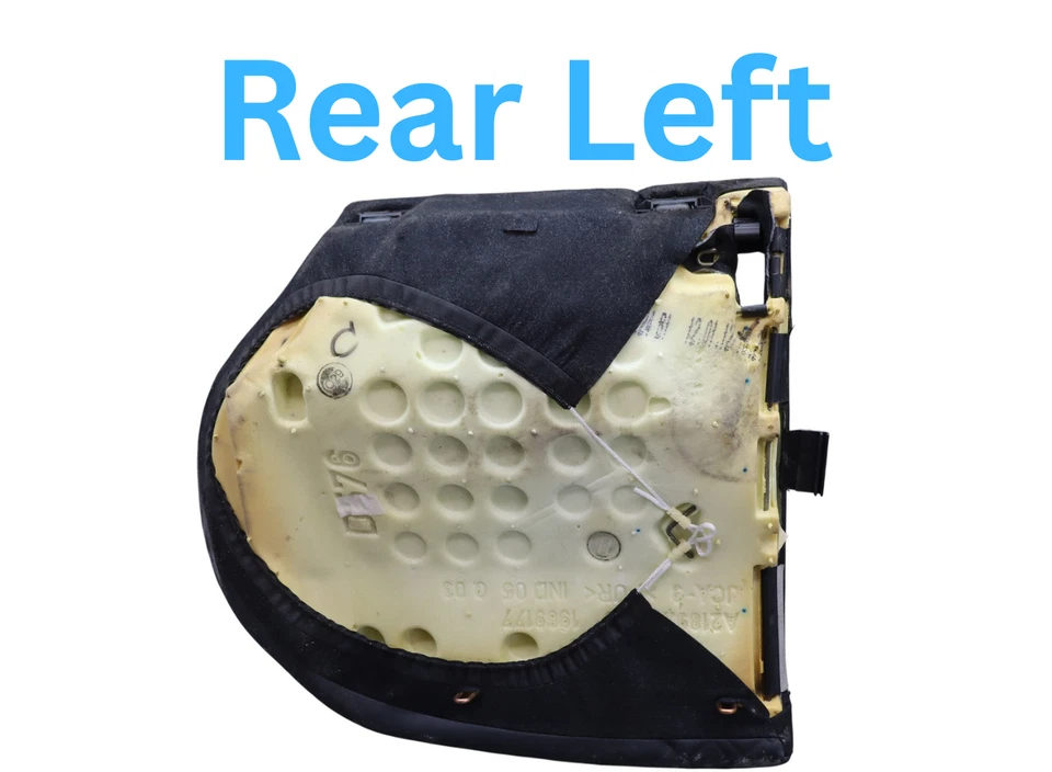 Cojín asiento inferior lado conductor trasero izquierdo mercedes w218 cls550 12-18 oem Foto 3 de 4