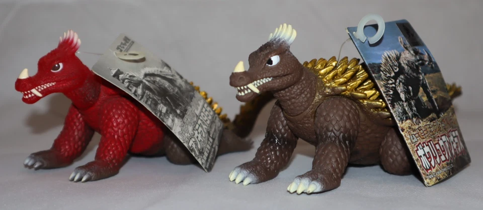 ANGUIRUS BANDAI MOVIE MONSTER NEW TAGS 1968 1955 THEATER EXCLUSIVE GODZILLA VTG - Image 3 of 4