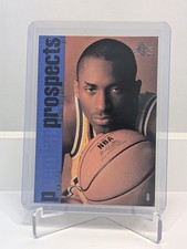 1996-97 UD SP KOBE BRYANT Premier Prospects Rookie Card #134 LA Lakers. rookie card picture
