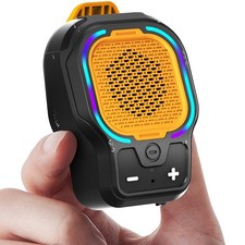 Wearable Bluetooth Speaker, Magnetic Clip-on Portable Wireless Speaker, HiFi ...