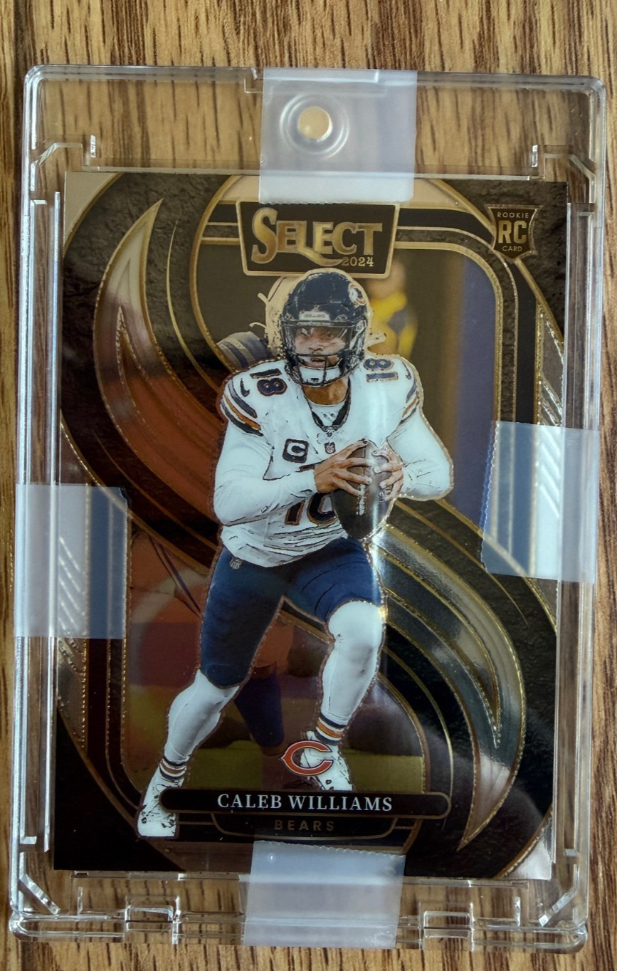 2024 Panini Select - Premier Level Caleb Williams #114 Silver Prizm (RC)