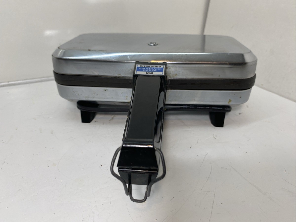 Vintage Vitantonio Krumkake Baker Model 350 Pizzelle Iron Tested