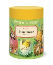 NEW Cavallini  Co. Easter 240 Piece Mini Puzzle
