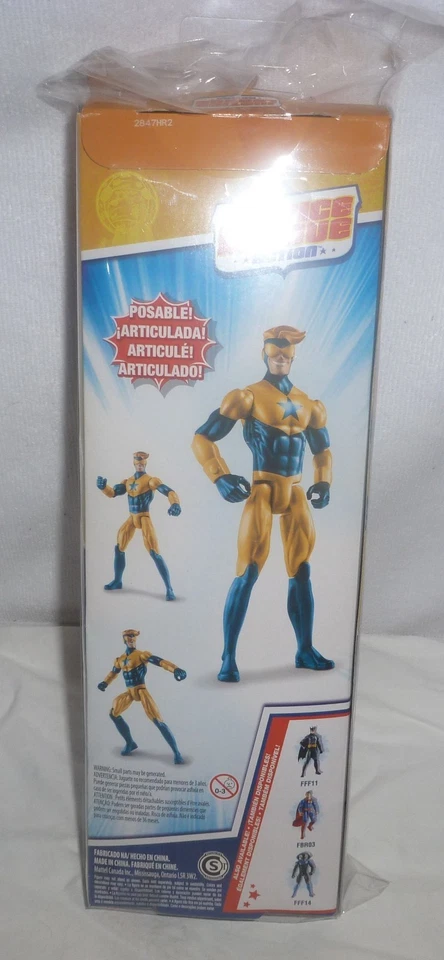 Figura dorada de refuerzo de 12" de acción de la Liga de la Justicia de DC Comics sin usar, en caja Foto 4 de 4