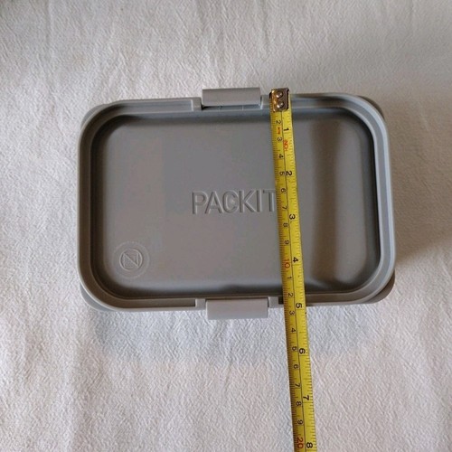 PACKIT Flex Bento Flexible Lunch System Grey Mod Picnic Camping RV Boating Work - Picture 15 of 16