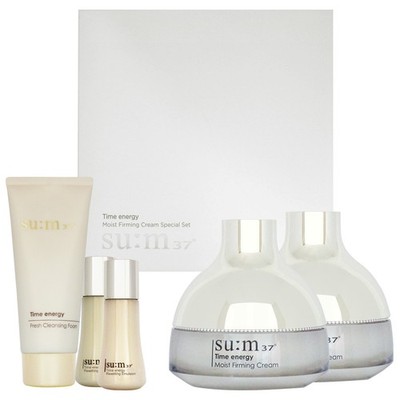 SU:M37 SUM37 Time Energy Moist Firming Cream 80mL Special SET