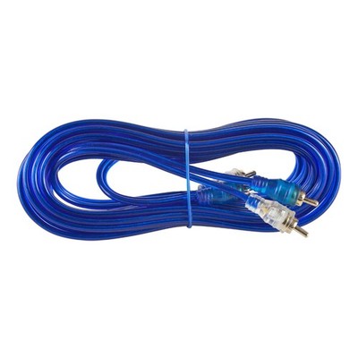 Install Bay IBRCA4M Compact End Blue RCA Cables 4 m - Each