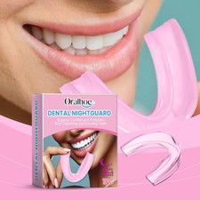 Pink Dental Night Guard for Teeth Grinding and Anti Snoring Bite Protection