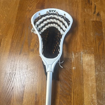STX 6000 Lacrosse Stick 38.5'' Black Silver White Stallion 