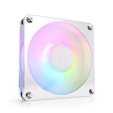 Alphacool Apex Stealth Metal Aurora 120mm Fan, 2600 RPM, Chrome