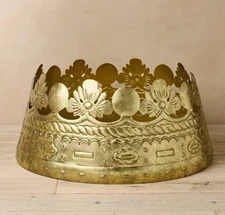 John Derian for Target Crown Tree Collar Skirt 27" RARE SOLD OUT In Hand New