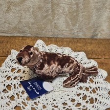 2000 Dakin Wyland Ollie the Sea Otter Shiny Plush With Tag Stuffed Plushie