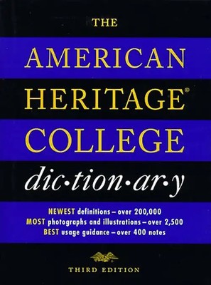 The American Heritage College Dictionary - American Heritage
