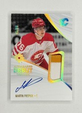 2023-24 UD Ultimate Collection Martin Pospisil Debut Threads Auto /99