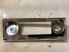 Oem 1965 - 1969 Chevrolet Corvair Chrome Radio Faceplate Bezel Used Shines