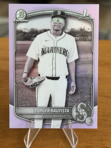 Yorger Bautista #BCP-194 2025 Bowman Chrome Prospects card