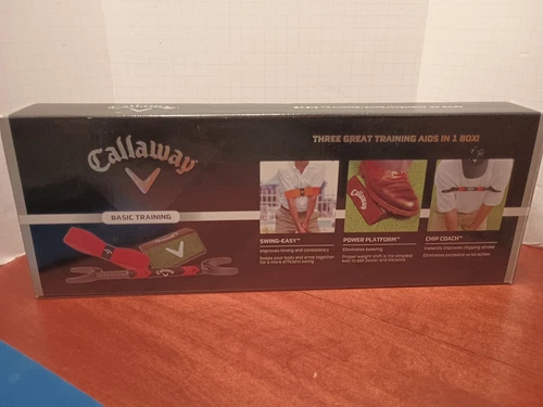 Callaway Golf Basic Training Bundle Swing Trainer Aid Swing-Easy, Chip Coach 