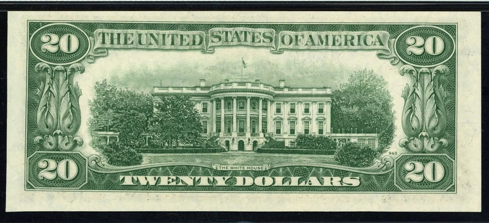 1950D $20 Atlanta Federal Reserve Note Granahan / Dillon PMG Choice Unc 64 EPQ - Image 2 of 2