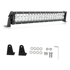 22 Led Light Bar 126w 12600lm High Intensity Spot Flood Combo Off Road