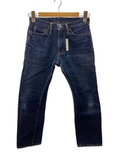 THE FLAT HEAD 14.5oz tight straight Jeans indigo 30 Used
