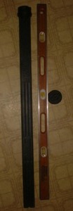 EMPIRE Mason 48" Level 850-48 with case * Made in USA * Great Shape *
