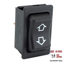RV 40 AMP Power Reversing Motor Closed Circuit Switch for Awnings or Black