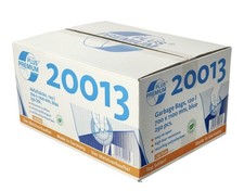 10x25 M&uuml;lls&auml;cke DEISS Premium Plus 120L blau Abfallsack Typ 60 extra rei&szlig;fest