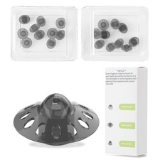 Phonak Hearing Aid Domes,20 pcs Open 4.0 Dome Medium, Black