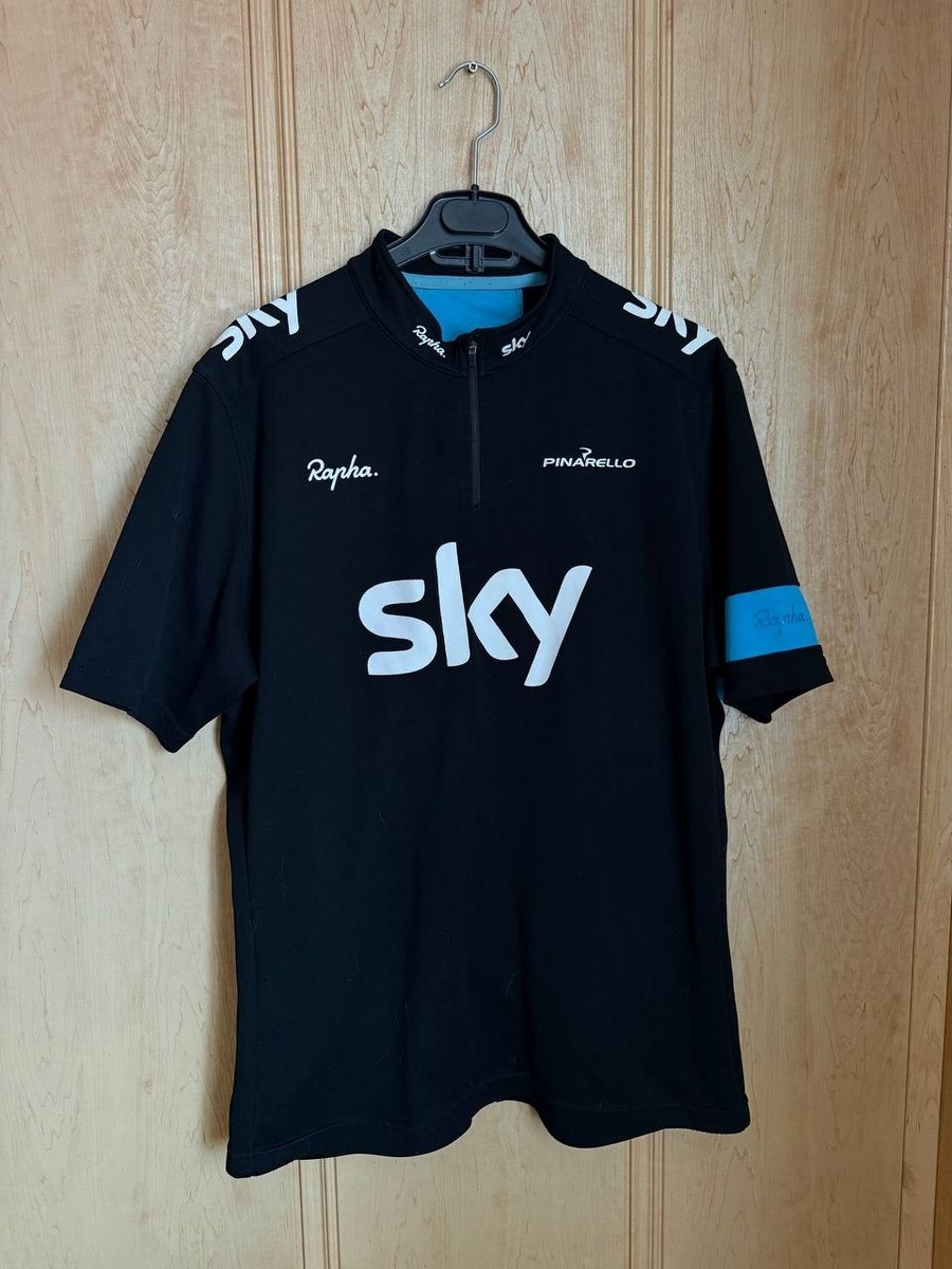 Rapha ラファ ポロシャツ Team Sky Sサイズ RAPHA PINARELLO SKY PRO TEAM CYCLING JERSEY SHIRT SHORT SLEEVE