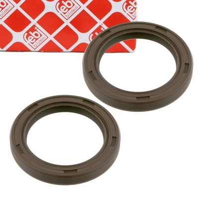 2x febi Wellendichtring Simmering Nockenwelle für FORD FIESTA 4 5 6 stirnseitig