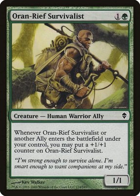 Oran-Rief Survivalist [Zendikar] Near Mint