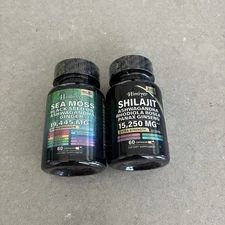 Himiyer Energy Bundle Sea Moss & Shilajit 60ct/ea | Exp 03/2027 Sealed FAST SHIP