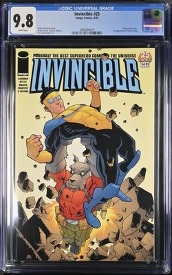 Invincible 25 Cgc 9.8 Image 2005