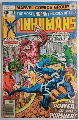 Marvel Comics Inhumans #11 VG- 3.5