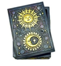 Image of Sun and Moon Tarot Box - Celestial Trinket Box & Witchy Decor