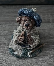 Boyds Bears Sebatian s Prayer Golfer Bearstone collection Resin Figurine