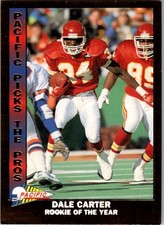 1993 Pacific Pacific Picks The Pros Dale Carter #25