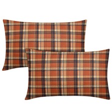 Pillow Covers Set of 2 Throw Covers, for Decorative Farmhouse Cushion Case for