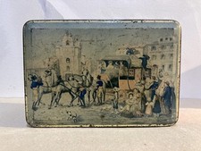 Vintage Biscuiterie Nantaise Tin - Nantes Biscuits 900 Swiss Cafe Cagliari
