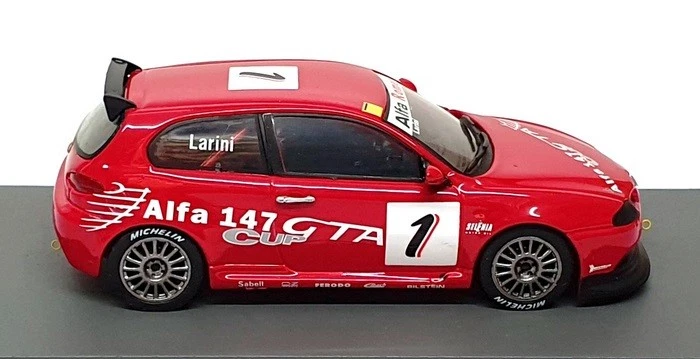 Spark escala 1/43 S0480 - Alfa Romeo 147 GTA Cup 2003 #1 Larini - rojo Foto 3 de 4