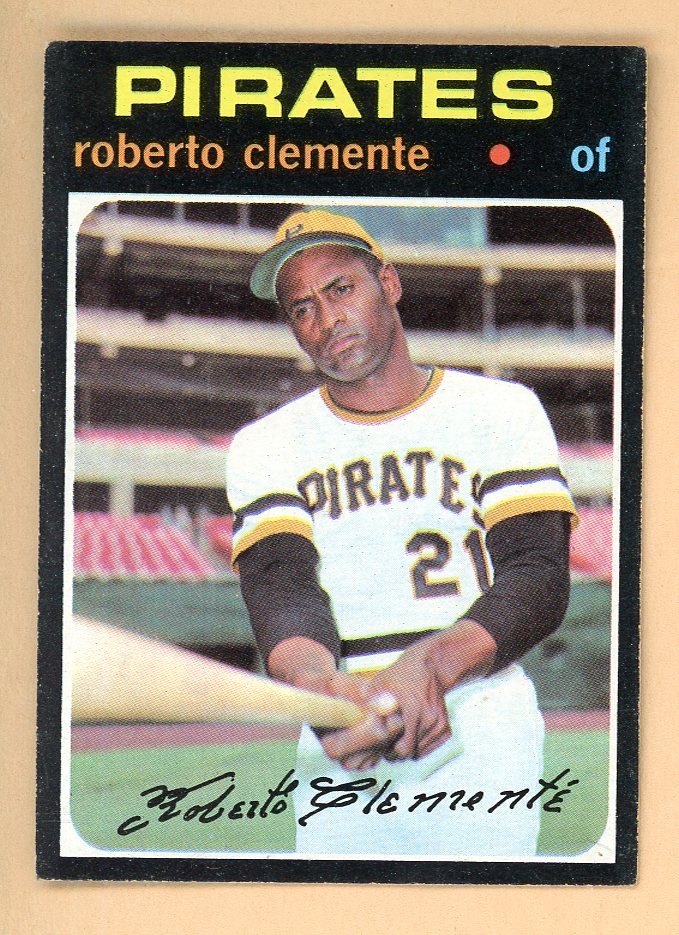 1971 TOPPS #630 ROBERTO CLEMENTE PIRATES NICE CENTERED 562887 (KYCARDS)
