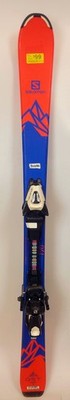 Used $550 Salomon QST Max JR Skis &Salomon 5 Bindings Size 120cm