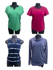 Womens Shirt LOT 4 Brands Top Bundle New With Tag Size Small