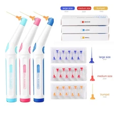 Dental Endo Ultrasonic Sonic Activator Root Canal Irrigator+60Tips Free/20 Tips