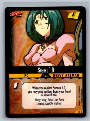 .hack ENEMY TCG Subaru 1.0 #5U33 CCG DOT Breakout