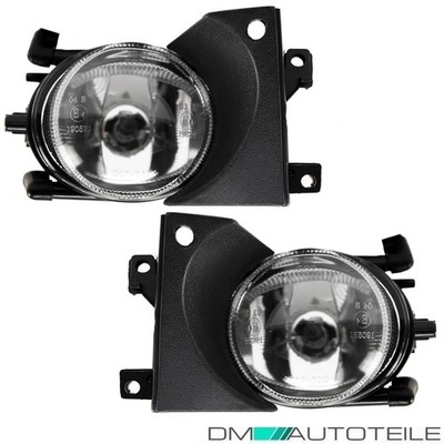 KLARGLAS NEBELSCHEINWERFER SET PASST FÜR BMW E39 FACELIFT 00-04 LINKS+RECHTS H8